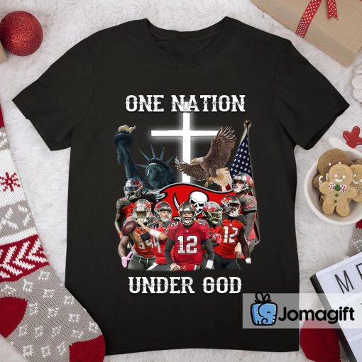 Tampa Bay Buccaneers One Nation Under God Shirt