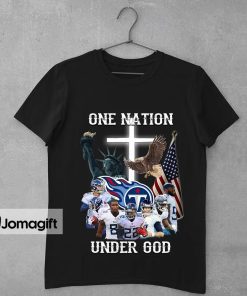 Tennessee Titans One Nation Under God Shirt 1