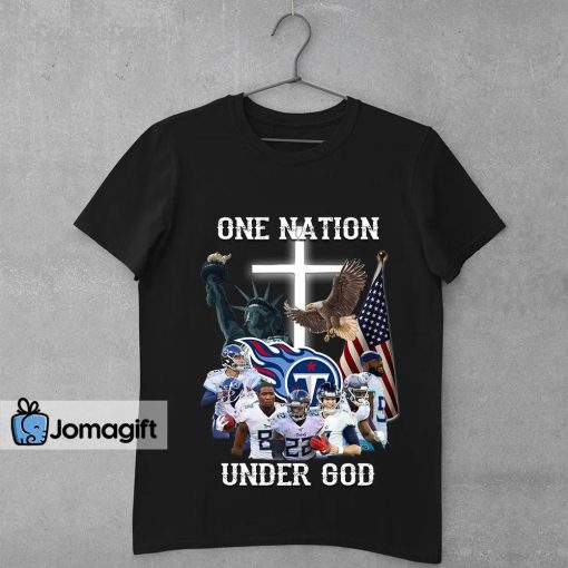 Tennessee Titans One Nation Under God Shirt