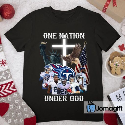 Tennessee Titans One Nation Under God Shirt