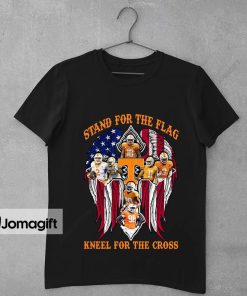 Tennessee Volunteers Stand For The Flag Kneel For The Cross Shirt