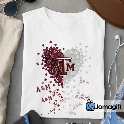 Texas A&M Aggies Heart Shirt, Hoodie, Sweater, Long Sleeve