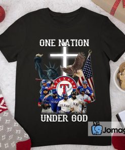 Texas Rangers One Nation Under God Shirt 2