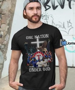 Texas Rangers One Nation Under God Shirt 4