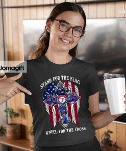 Texas Rangers Stand For The Flag Kneel For The Cross Shirt 3