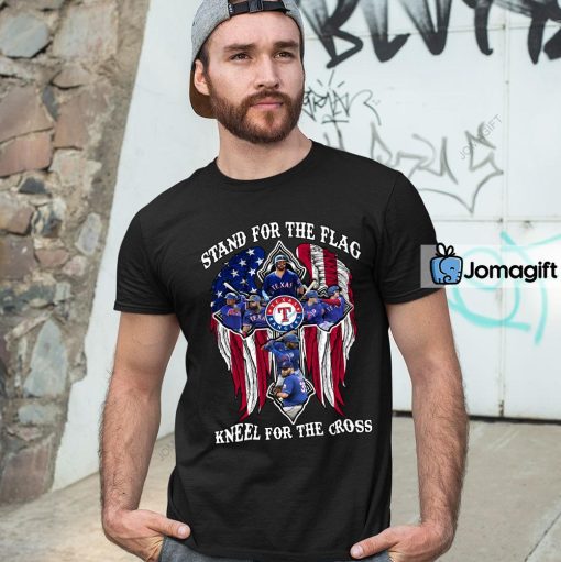 Texas Rangers Stand For The Flag Kneel For The Cross Shirt