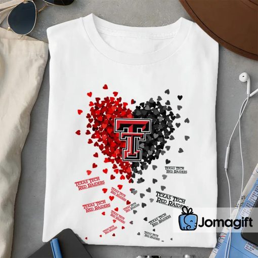 Texas Tech Red Raiders Heart Shirt, Hoodie, Sweater, Long Sleeve