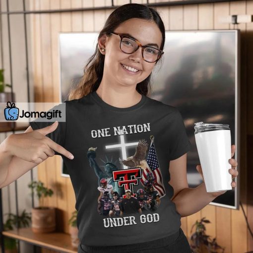 Unique Texas Tech Red Raiders One Nation Under God Shirt