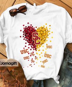 USC Trojans Heart Shirt Hoodie Sweater Long Sleeve 1