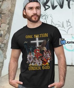 USC Trojans One Nation Under God Shirt 4