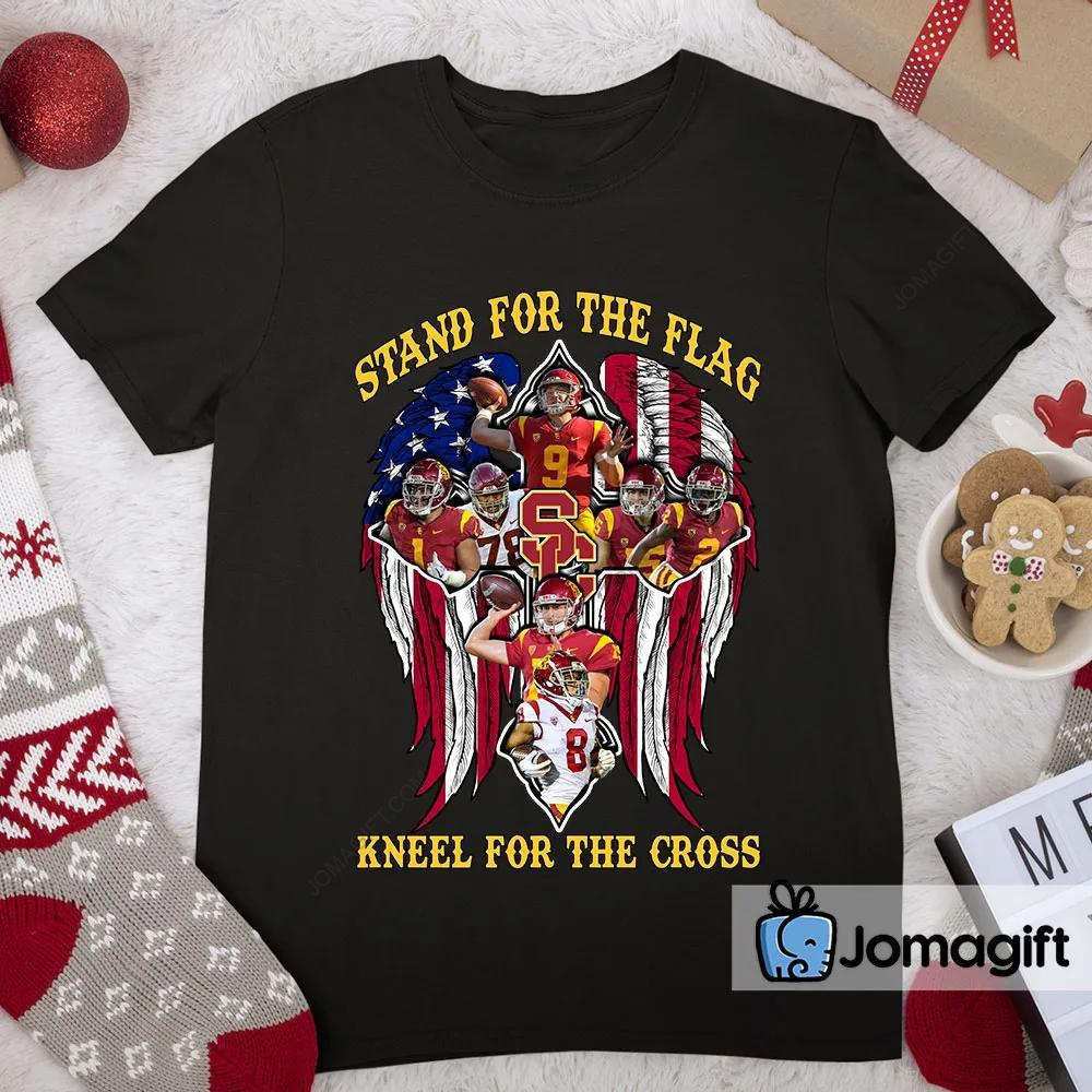 USC Trojans Stand For The Flag Kneel For The Cross Shirt