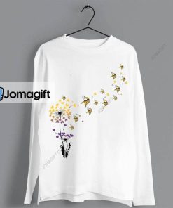 Vikings Long Sleeve Shirt Dandelion Flower 1