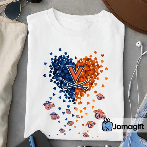 Virginia Cavaliers Heart Shirt, Hoodie, Sweater, Long Sleeve