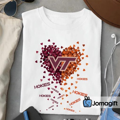 Virginia Tech Hokies Heart Shirt, Hoodie, Sweater, Long Sleeve