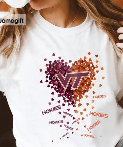 Virginia Tech Hokies Heart Shirt, Hoodie, Sweater, Long Sleeve