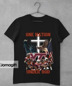 Virginia Tech Hokies One Nation Under God Shirt 1