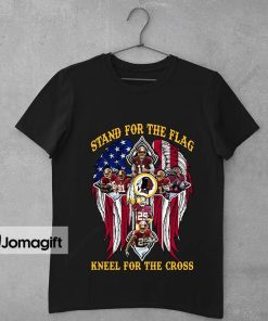 Washington Commanders Stand For The Flag Kneel For The Cross Shirt 1