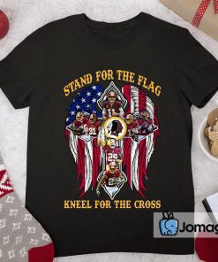 Washington Commanders Stand For The Flag Kneel For The Cross Shirt 2