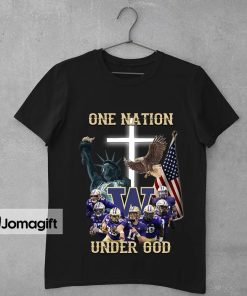 Washington Huskies One Nation Under God Shirt 1