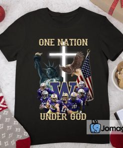 Washington Huskies One Nation Under God Shirt 2