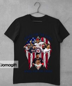 Washington Nationals Stand For The Flag Kneel For The Cross Shirt 1