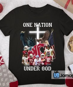 Washington State Cougars One Nation Under God Shirt 2
