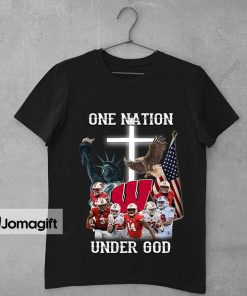 Wisconsin Badgers One Nation Under God Shirt 1
