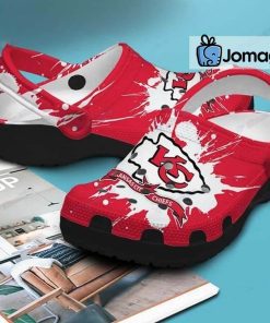 Custom Name Kansas City Chiefs Crocs Shoes 3