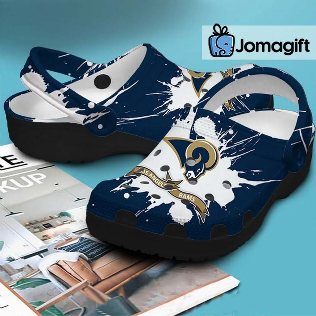 Custom Name Los Angeles Rams Crocs Shoes Limited Edition - Jomagift