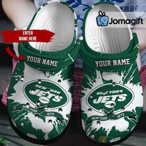 Custom Name New York Jets Crocs Shoes Limited Edition
