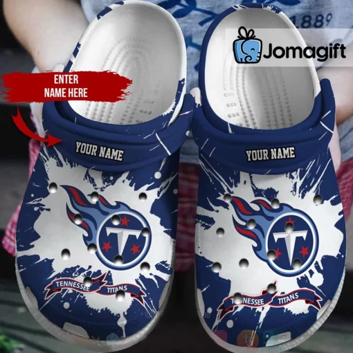 Custom Name Tennessee Titans Crocs Shoes Limited Edition