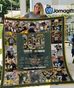 Green Bay Packers 100th Anniversary Blanket Special Edition