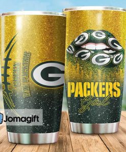 Green Bay Packers Girl Lip Tumbler Limited Edition
