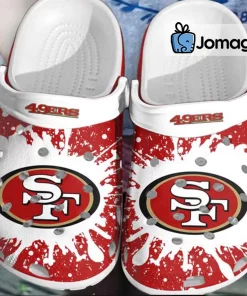 San Francisco 49ers Crocs Shoes 1