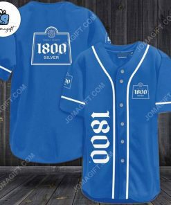 1800 Silver Tequila Baseball Jersey 1