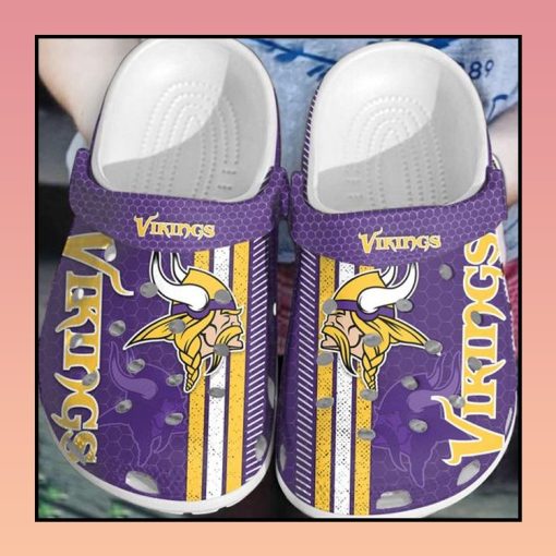 Minnesota Vikings Crocs Shoes