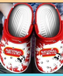 9e6f29SR 11 National Bohemian Crocs Crocband Shoes 1