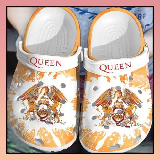 Queen Band Crocs Shoes