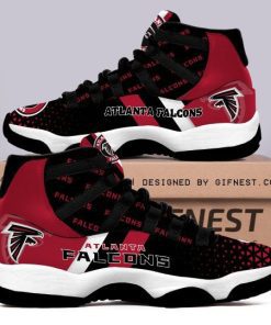 Atlanta Falcons Air Jordan 11 Sneaker shoes