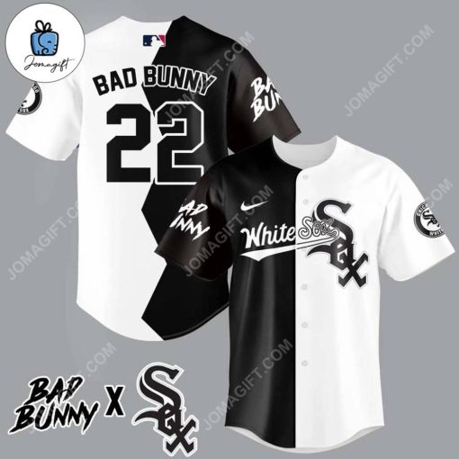 Bad Bunny Chicago White Sox Baseball Jersey