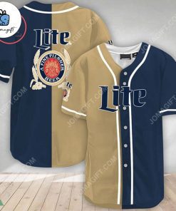 [Popular] Beer Hawaiian Shirt Miller Lite It’S Time Skull Yellow Blue