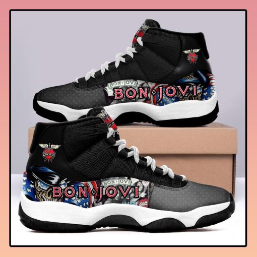Bon Jovi Air Jordan 11 Sneaker Shoes Limited Edition
