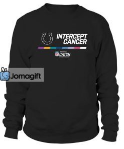 Crucial Catch Intercept Cancer Indianapolis Colts Long Sleeve Shirt Hoodie 1