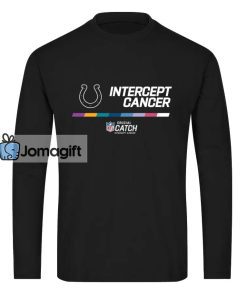 Crucial Catch Intercept Cancer Indianapolis Colts Long Sleeve Shirt Hoodie 2