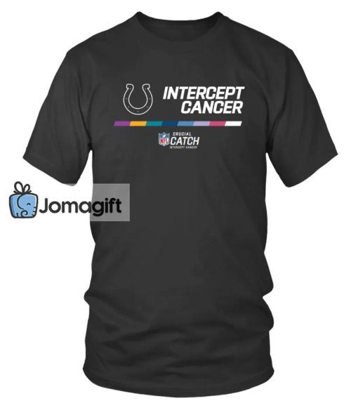 Crucial Catch Intercept Cancer Indianapolis Colts Long Sleeve Shirt Hoodie
