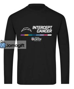 Crucial Catch Intercept Cancer Los Angeles Chargers Long Sleeve Shirt Hoodie 2 1