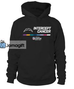 Crucial Catch Intercept Cancer Los Angeles Chargers Long Sleeve Shirt Hoodie 3 1