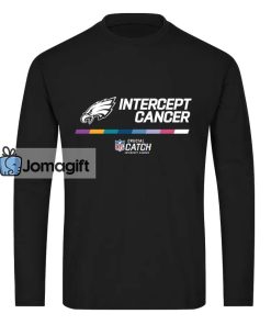 Crucial Catch Intercept Cancer Philadelphia Eagles Long Sleeve Shirt Hoodie 2