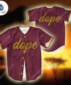 Custom Dope Baseball Jersey 2
