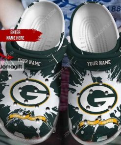 US Flag Green Bay Packers New Crocs Clog Shoes